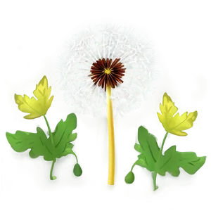 Dandelion Illustration Png Ygt67 PNG Image