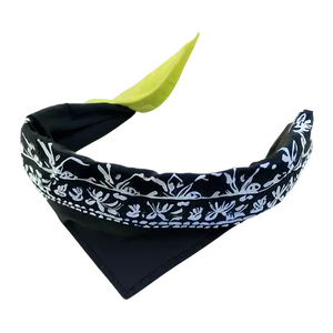 Dark Black Bandana Png Gvd37 PNG Image