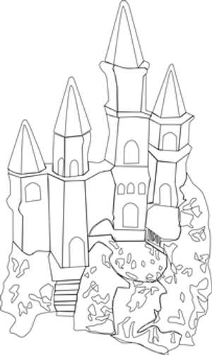 Dark Blank Canvas PNG Image