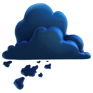 Dark Blue Clouds Png 23 PNG Image