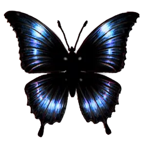 Dark Butterfly Silhouette Png Frx PNG Image