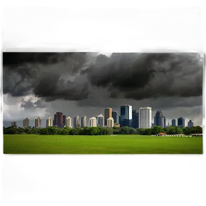 Dark Cloudy Skyline PNG 5 PNG