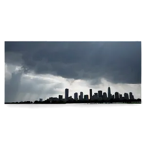 Dark Cloudy Skyline Png Nkq PNG Image