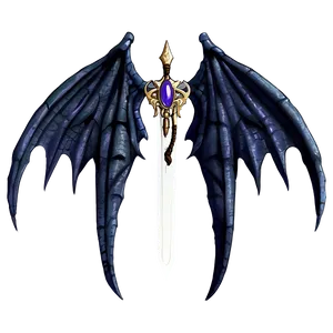 Dark Dragon Wings Drawing Png Qbs99 PNG Image