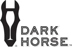 Dark Horse Logo Design PNG Image