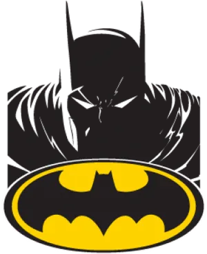 Dark Knight Batman Logo Silhouette PNG Image