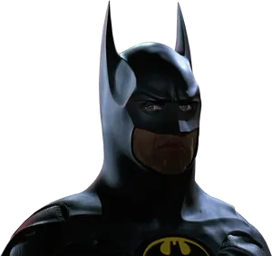 Dark Knight Portrait PNG Image