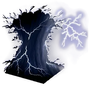 Dark Lightning Thunder Png 06242024 PNG Image