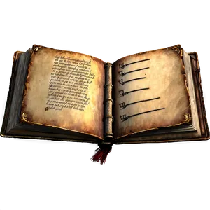 Dark Magic Spellbook Png Eeo PNG Image