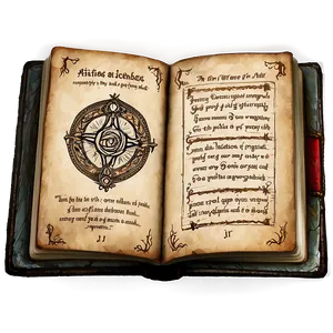 Dark Magic Spellbook PNG Jfm PNG