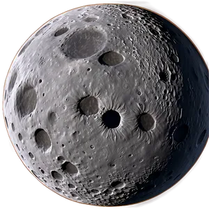 Dark Moon Craters Texture Png Abs PNG Image