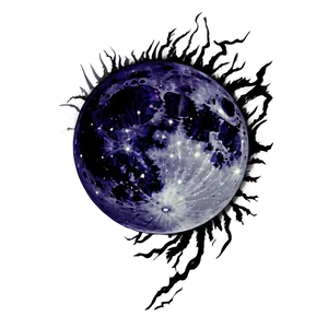 Dark Moon Magic Png 72 PNG Image