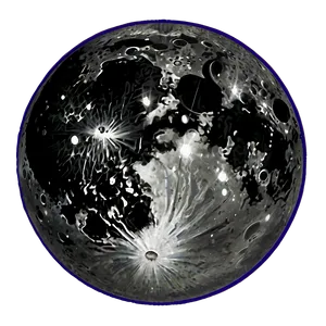 Dark Moon Night Sky Png 06252024 PNG Image