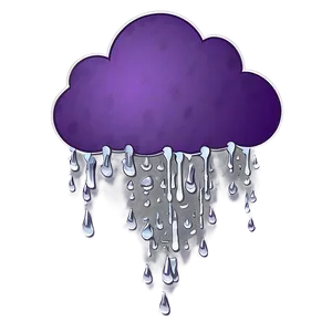 Dark Purple Rain Clouds Png Ord11 PNG Image