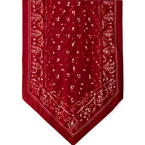 Dark Red Bandana Style Png 62 PNG Image