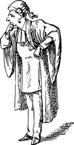 Dark Silhouette_ Mysterious Figure PNG