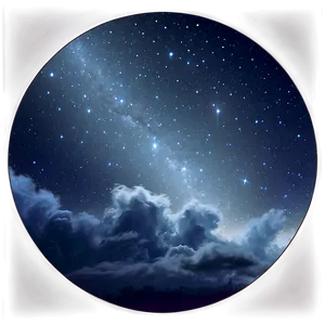 Dark Starry Sky Png Rxy PNG Image