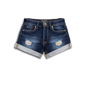 Dark Wash Jorts Png Iln37 PNG Image