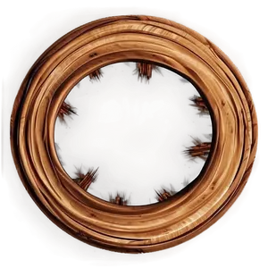 Dark Wood Circle Background Png Jxe PNG Image