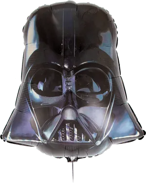 Darth Vader Balloon Portrait PNG Image