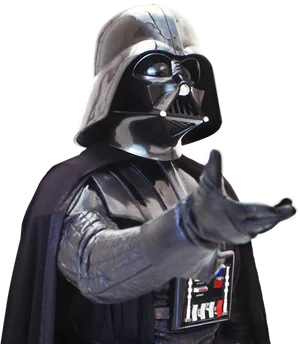 Darth Vader Extending Hand PNG Image