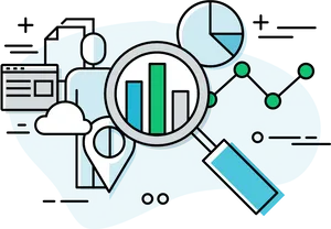 Data Analysis Concept Illustration PNG Image