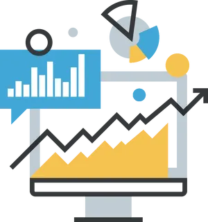 Data Analysis Visualization Graphic PNG Image