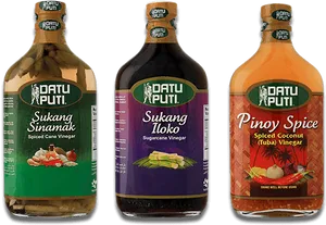 Datu Puti Vinegar Varieties PNG Image