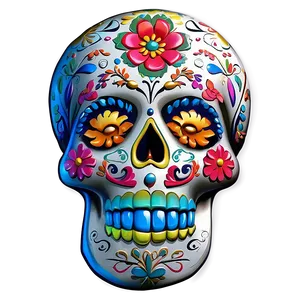 Day Of The Dead Folk Art Png Eyn PNG Image