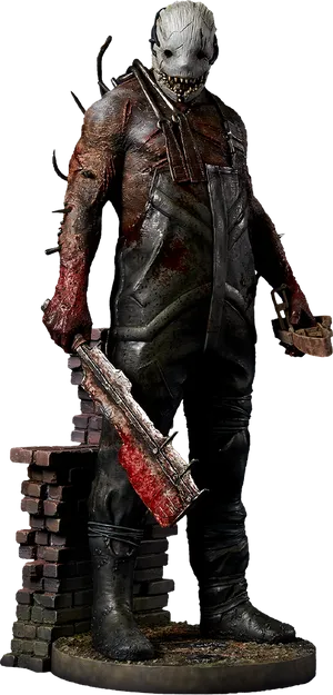 Dead_by_ Daylight_ The_ Trapper_ Figure PNG Image