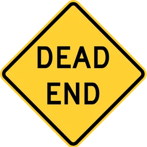 Dead End Sign PNG Image