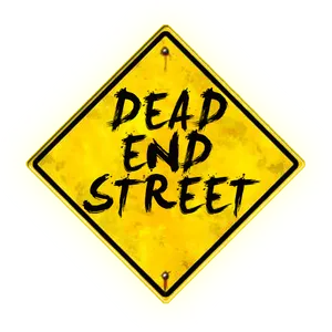 Dead End Street Sign PNG Image