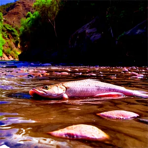 Dead Fish In River Png Hai22 PNG Image