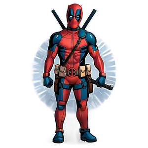 Deadpool Comic Art Png Jpd11 PNG Image