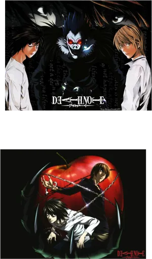 Death Note Ryukand Characters PNG Image