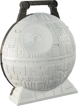 Death Star Modelon Stand PNG Image