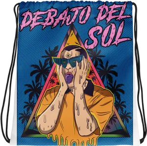 Debajo Del Sol Artistic Graphic PNG Image