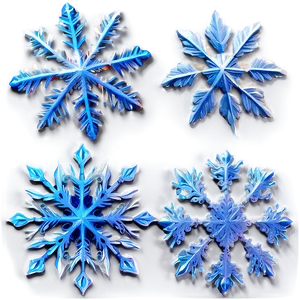 December Snowflakes Png Ofo PNG Image