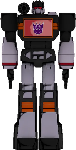 Decepticon Leader Soundwave Render PNG Image