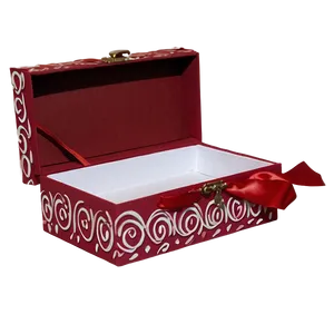 Decorated Shoe Box For Valentine’s Day Png Wsg32 PNG Image