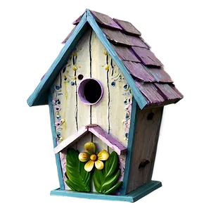 Decorative Birdhouse Png Lsu PNG Image