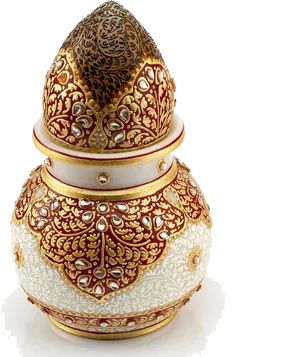 Decorative Faberge Egg Ornament PNG Image