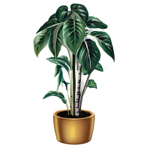 Decorative Floor Plant Png Fvy PNG Image