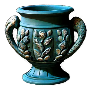 Decorative Garden Urn Png 06132024 PNG Image