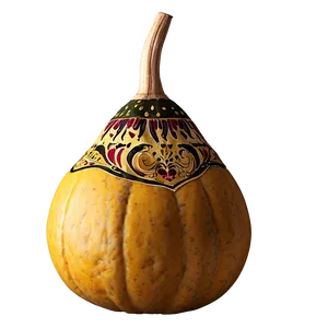 Decorative Gourd Png 06292024 PNG Image