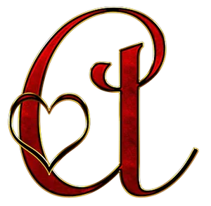 Decorative Letter Lwith Heart PNG Image