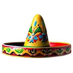 Decorative Mexican Hat Png Del16 PNG Image