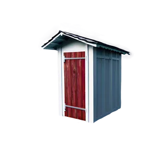 Decorative Outhouse Exterior Png 42 PNG Image