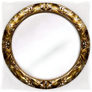 Decorative Round Mirror Png 47 PNG Image