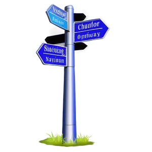 Decorative Street Signs Png Mhh PNG Image